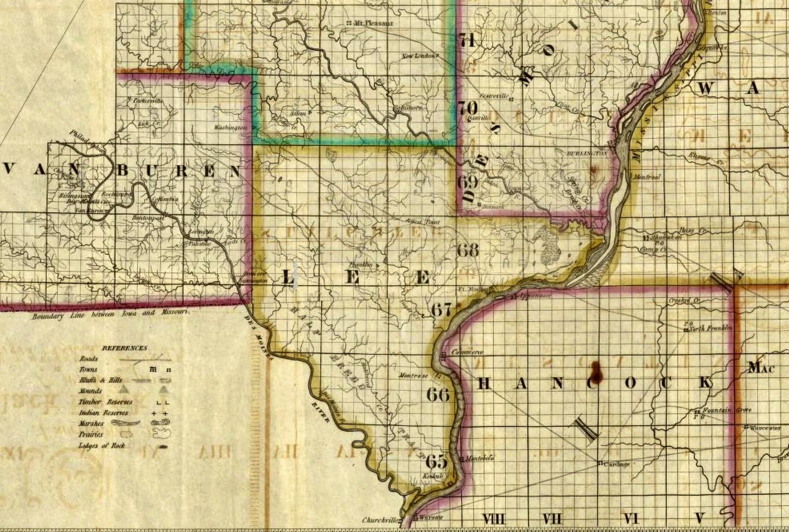 1844 – The Great Lee County Road Debate. | Our Iowa Heritage